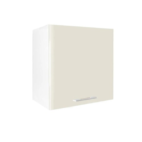 Επιτοίχιο ντουλάπι απορροφητήρα κουζίνας IN MDF VA60 1V Cashmere γυαλιστερό 60x31x57εκ.