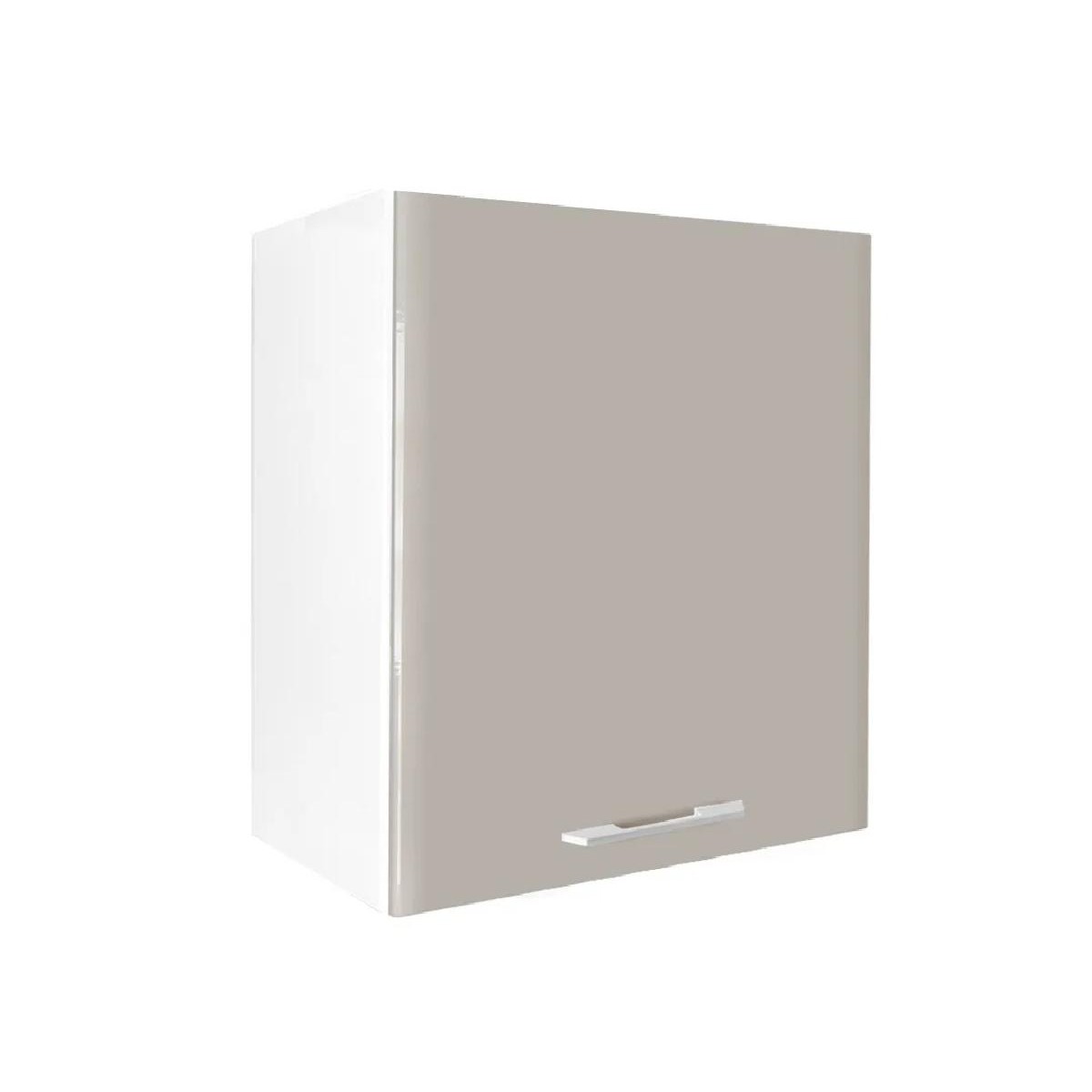 Επιτοίχιο ντουλάπι απορροφητήρα κουζίνας IN MDF VA60/68 1V Λευκό γυαλιστερό 60x31x68εκ.