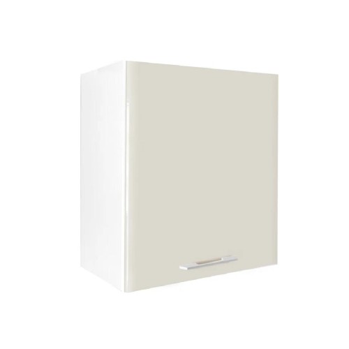 Επιτοίχιο ντουλάπι απορροφητήρα κουζίνας IN MDF VA60/68 1V Λευκό γυαλιστερό 60x31x68εκ.