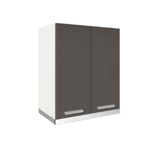 Επιτοίχιο ντουλάπι απορροφητήρα κουζίνας In VA60/68 Γκρι ανθρακί 60x31x68εκ.