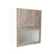 Επιτοίχιο ντουλάπι κουζίνας σπαστό In VH60 B Γκρι δρυς 60x31x72εκ.