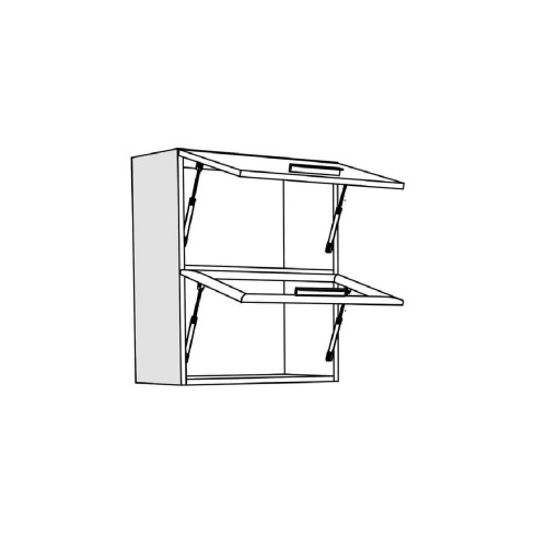 Επιτοίχιο ντουλάπι κουζίνας σπαστό In VH60 B Artisan 60x31x72εκ.
