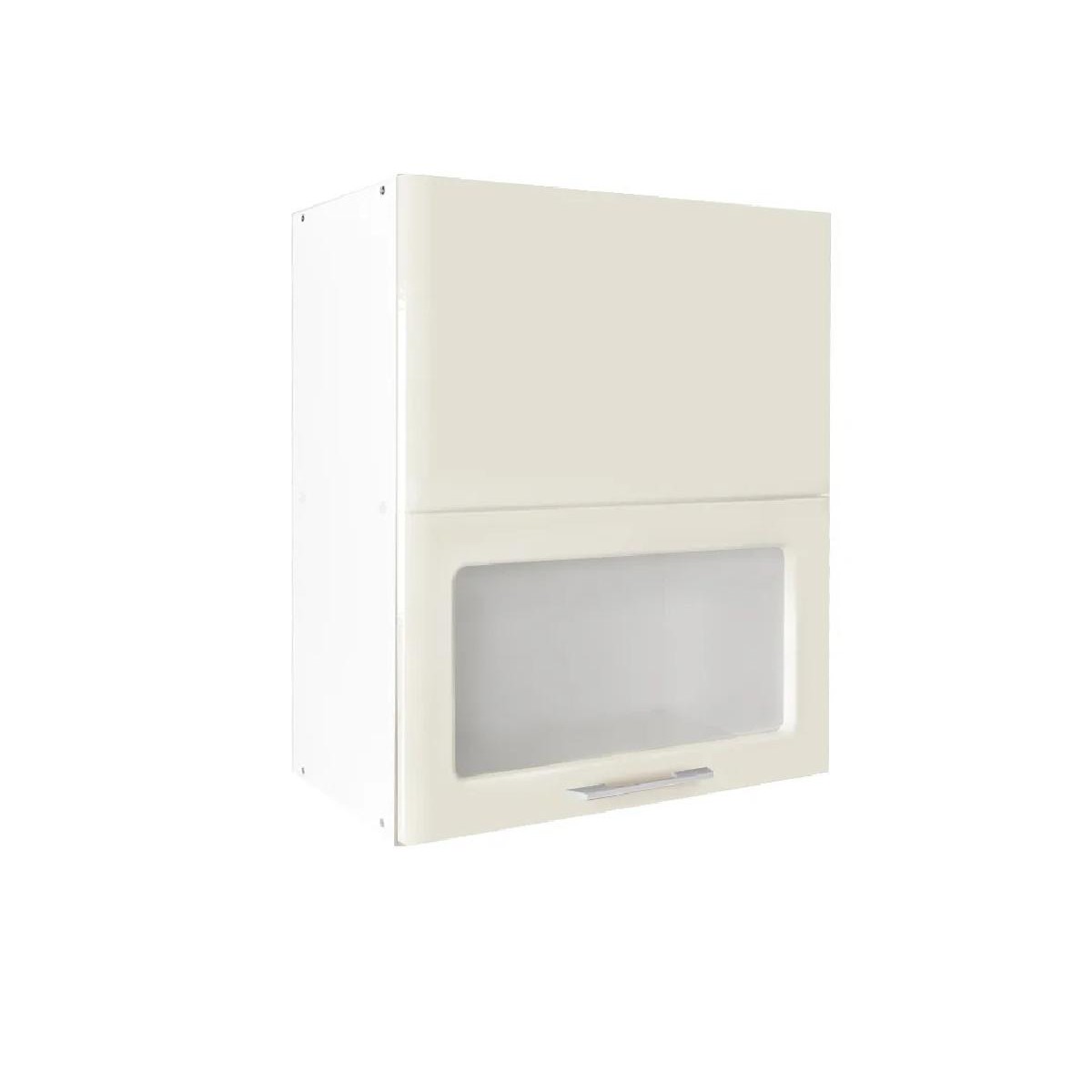 Επιτοίχιο ντουλάπι κουζίνας σπαστό IN MDF VH60 B Λευκό γυαλιστερό 60x31x72εκ.