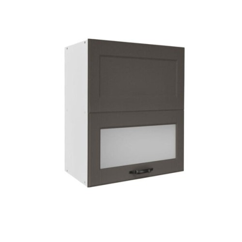 Επιτοίχιο ντουλάπι κουζίνας σπαστό CONTEMPO VH60 B Γκρι ανθρακί 60x31x72εκ.