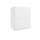 Επιτοίχιο ντουλάπι κουζίνας σπαστό AURA VH60 B Λευκό 60x31x72εκ.