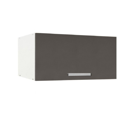 Επιτοίχιο ντουλάπι κουζίνας In VH80/36 B Γκρι ανθρακί 80x31x36εκ.