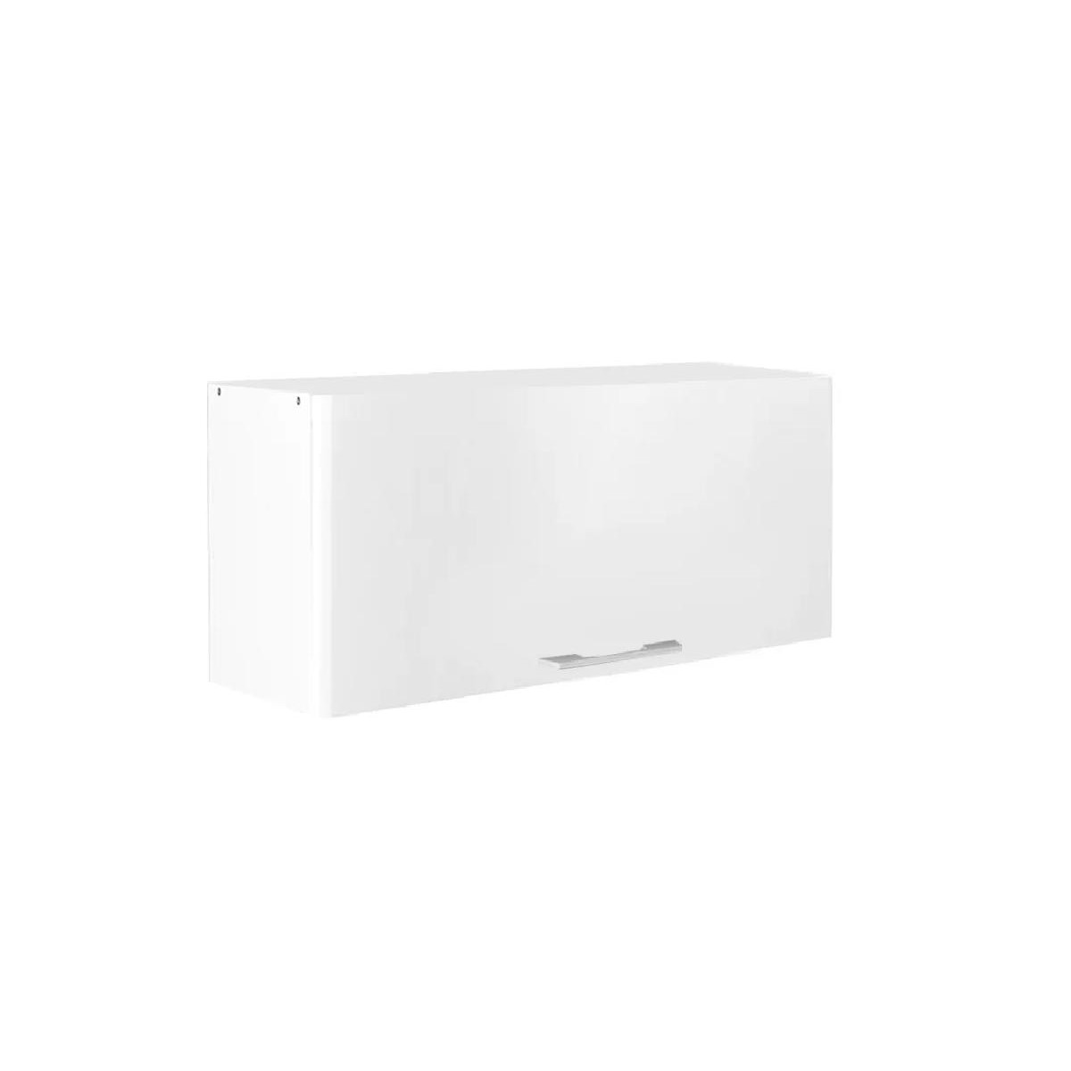 Επιτοίχιο ντουλάπι κουζίνας IN MDF VH80/36 B Cashmere γυαλιστερό 80x31x36εκ.