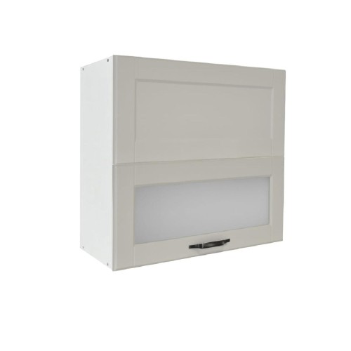 Επιτοίχιο ντουλάπι κουζίνας σπαστό CONTEMPO VH80 B Γκρι ανθρακί 80x31x72εκ.