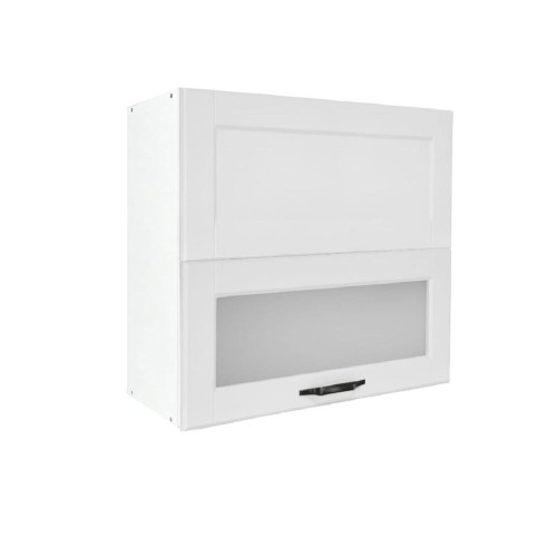 Επιτοίχιο ντουλάπι κουζίνας σπαστό CONTEMPO VH80 B Λευκό 80x31x72εκ.