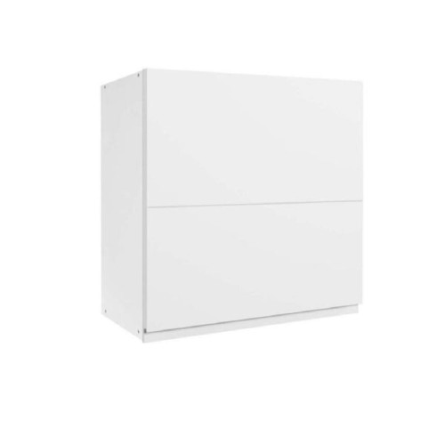 Επιτοίχιο ντουλάπι κουζίνας σπαστό AURA VH80 B Λευκό 80x31x72εκ.