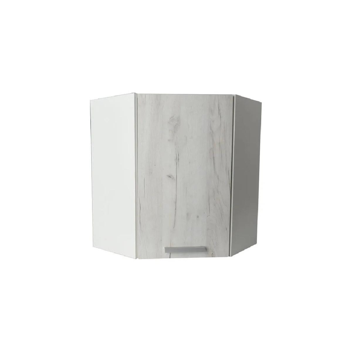 Επιτοίχιο γωνιακό ντουλάπι κουζίνας In VU60 Άμμου 60/31x60/31x72εκ.