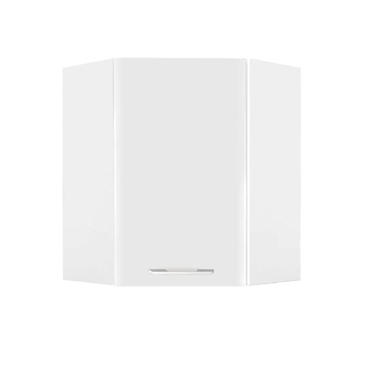 Επιτοίχιο γωνιακό ντουλάπι κουζίνας IN MDF VU60 Cashmere γυαλιστερό 60/31×60/31×72εκ.