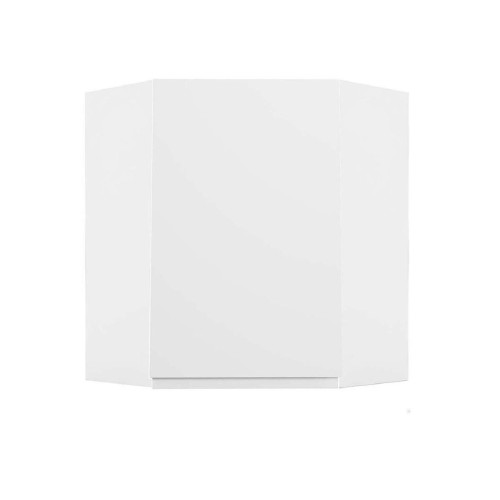 Επιτοίχιο γωνιακό ντουλάπι κουζίνας AURA VU60 Λευκό 60/31x60/31x72εκ.