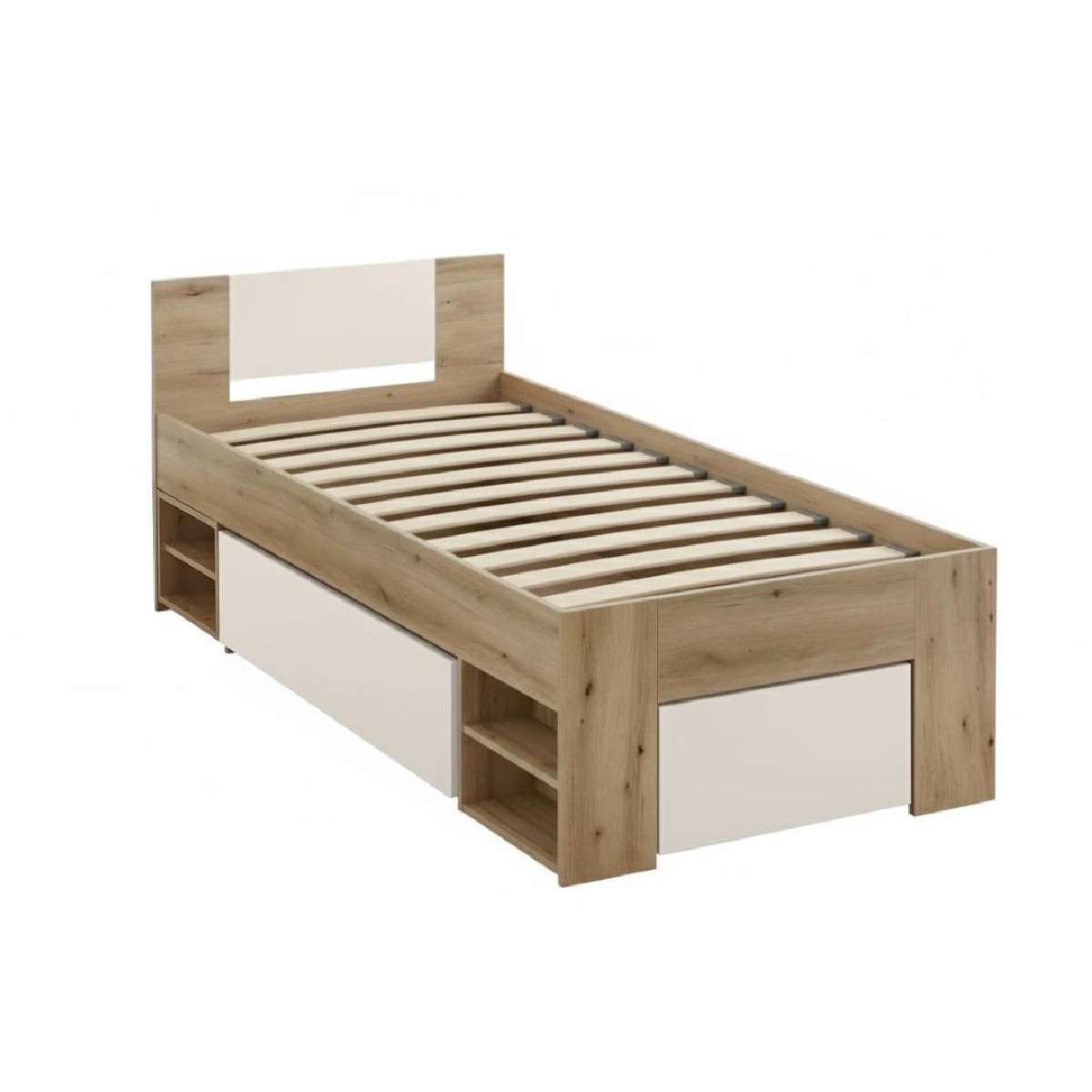 Κρεβάτι 90 NORDIC κασμίρ/ artisan 94x203x80