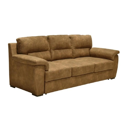 Τριθέσιος καναπές Boss Κονιάκ 236x90x92