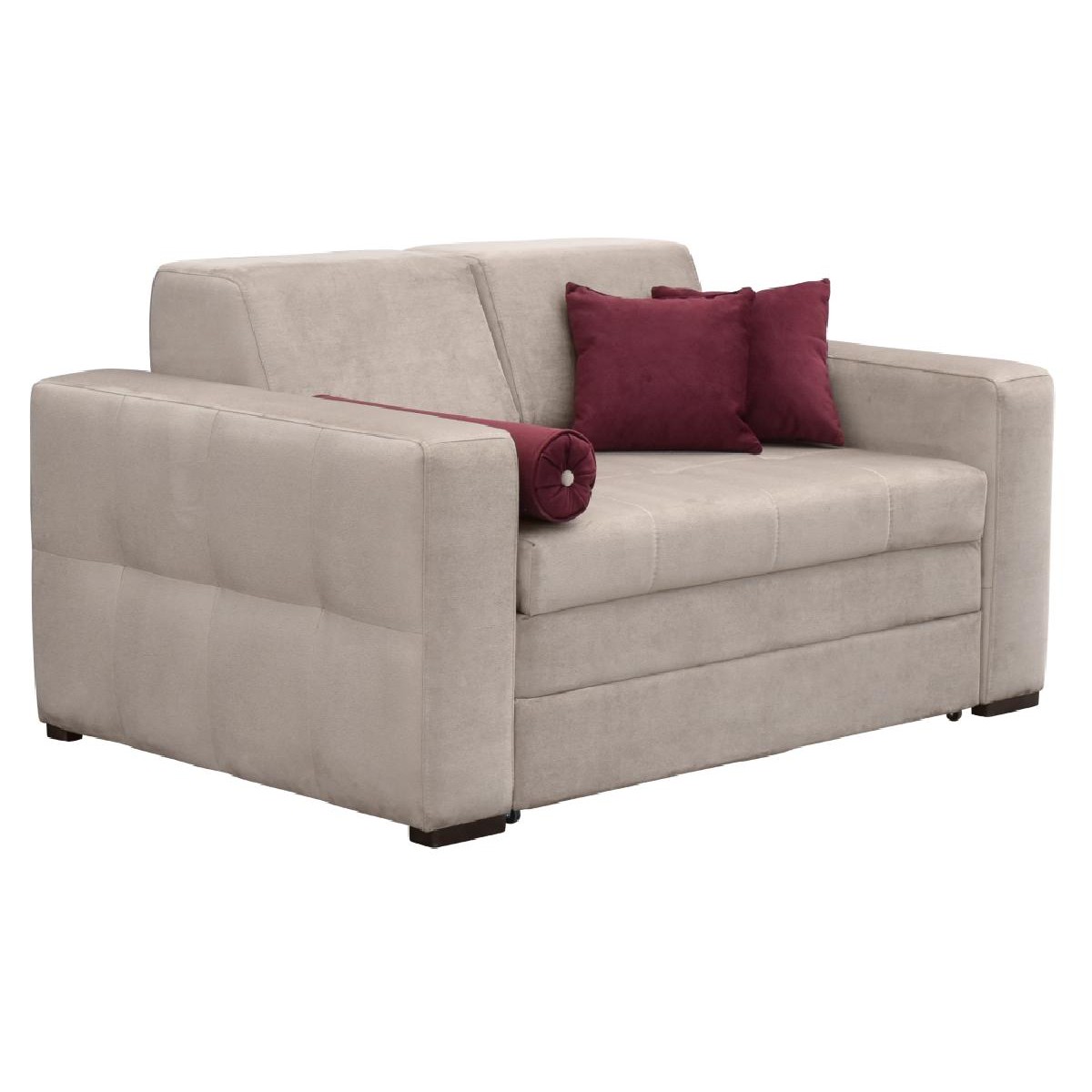 Διθέσιος καναπές κρεβάτι LIVING NEW μπεζ 163x104x83
