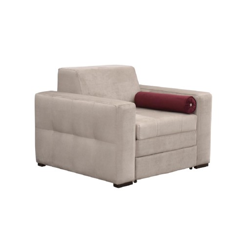 Πολυθρόνα κρεβάτι LIVING NEW μπεζ 118x104x83