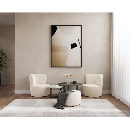 Πολυθρόνα Vanilica Ροζ 73x73x73εκ.