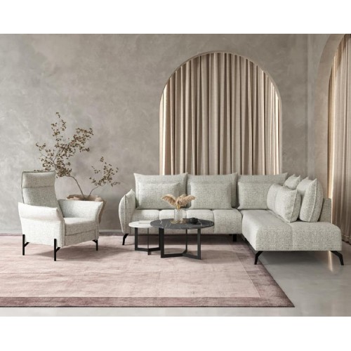 Πολυθρόνα Wish λευκό 80x87x103 Πολυθρόνα Wish λευκό 80x87x103