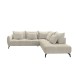 Γωνιακός καναπές Casablanca Αριστερής φοράς Μπεζ 275x222x90εκ.
