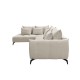 Γωνιακός καναπές Casablanca Αριστερής φοράς Μπεζ 275x222x90εκ.