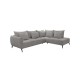 Γωνιακός καναπές Casablanca Δεξιάς φοράς Γκρι 275x222x90εκ. Γωνιακός καναπές Casablanca Δεξιάς φοράς Γκρι 275x222x90εκ.