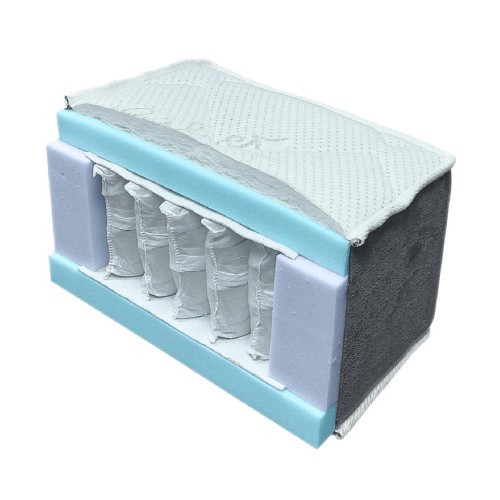 Στρώμα με ανεξάρτητα ελατήρια Bali καφέ 160x200