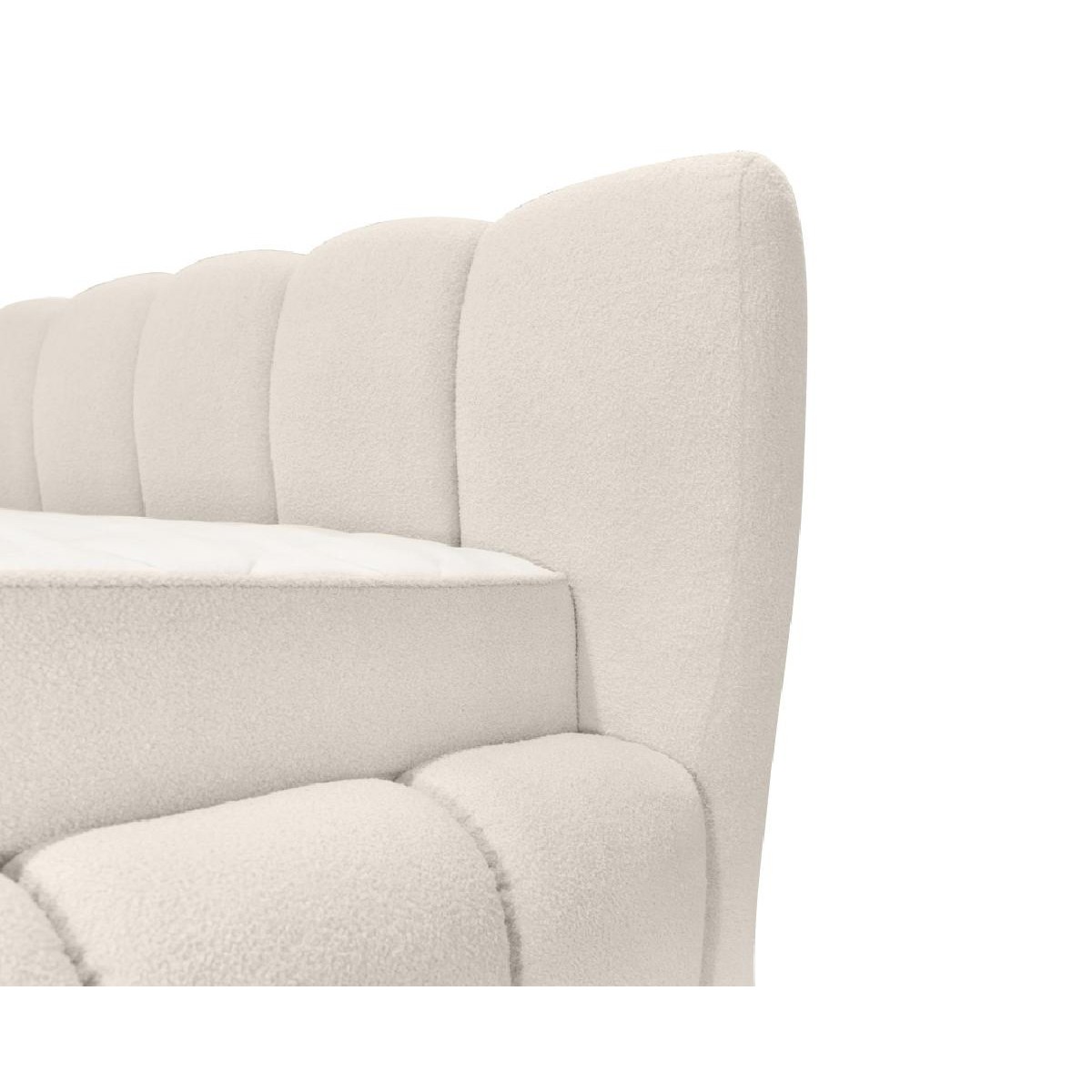 Κρεβάτι με αποθηκευτικό χώρο και σομιέ Berry Taupe 160×200