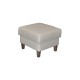 Ταμπουρέ Perla Μπεζ 55x55x44εκ.