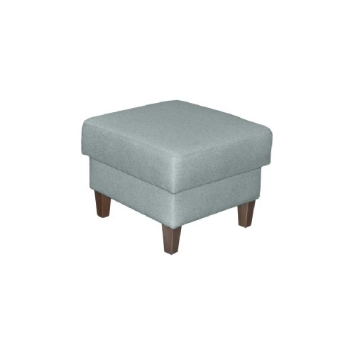 Ταμπουρέ Perla Μπλε 55x55x44εκ.