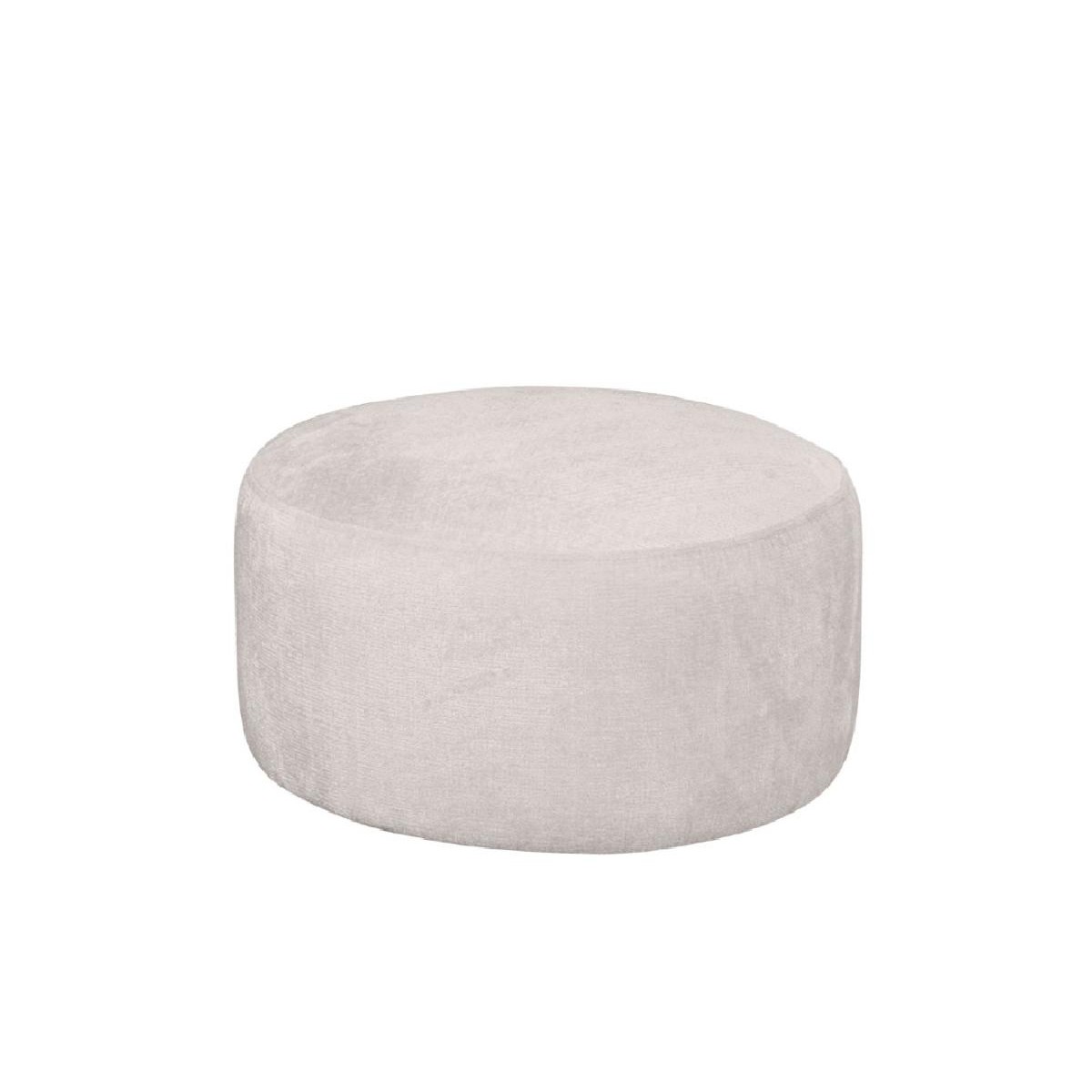 Ταμπουρέ Vanilica Ροζ 60x60x36εκ.