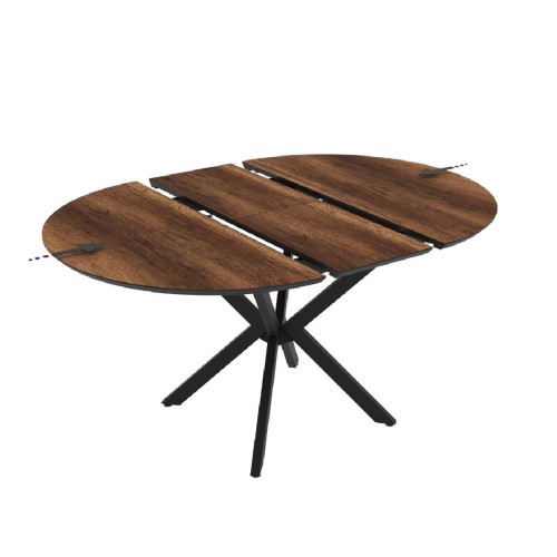 Επεκτεινόμενη ροτόντα δείπνου Dobok lagina gloss 110+35x77 Επεκτεινόμενη ροτόντα δείπνου Dobok lagina gloss 110+35x77