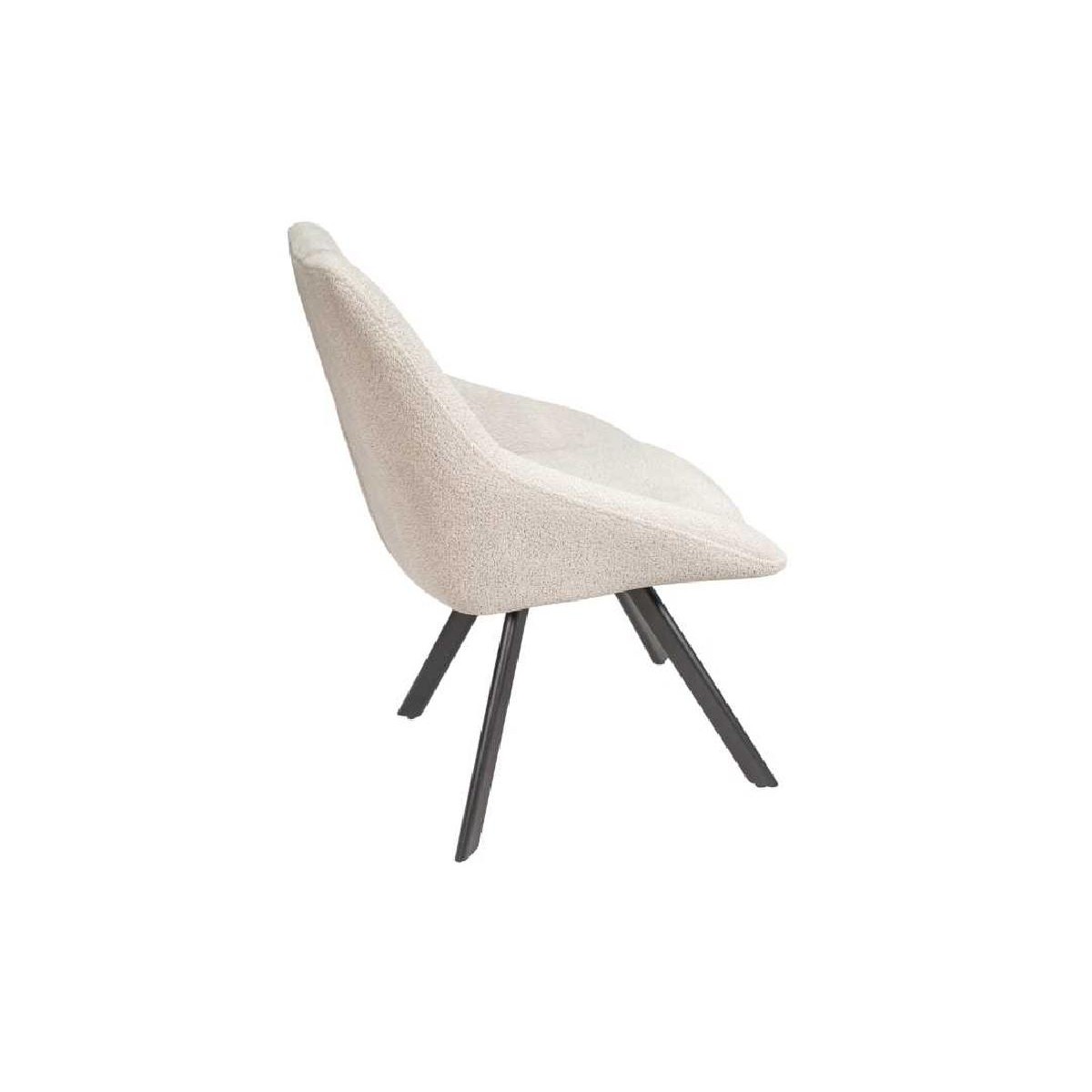 Καρέκλα τραπεζαρίας ALVAR Γκρι ανοιχτό Coco 10 57x57x85