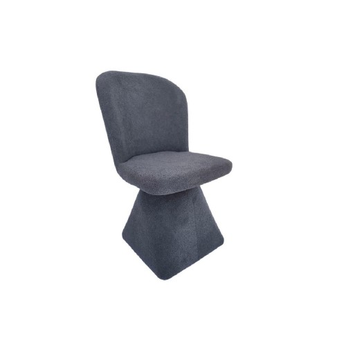 Καρέκλα τραπεζαρίας BARKA ROTATION Γκρι σκούρο Coco 13 50x60x93