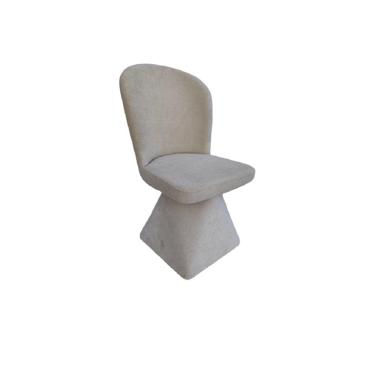 Καρέκλα τραπεζαρίας BARKA ROTATION Μπεζ Coco 03 50x60x93