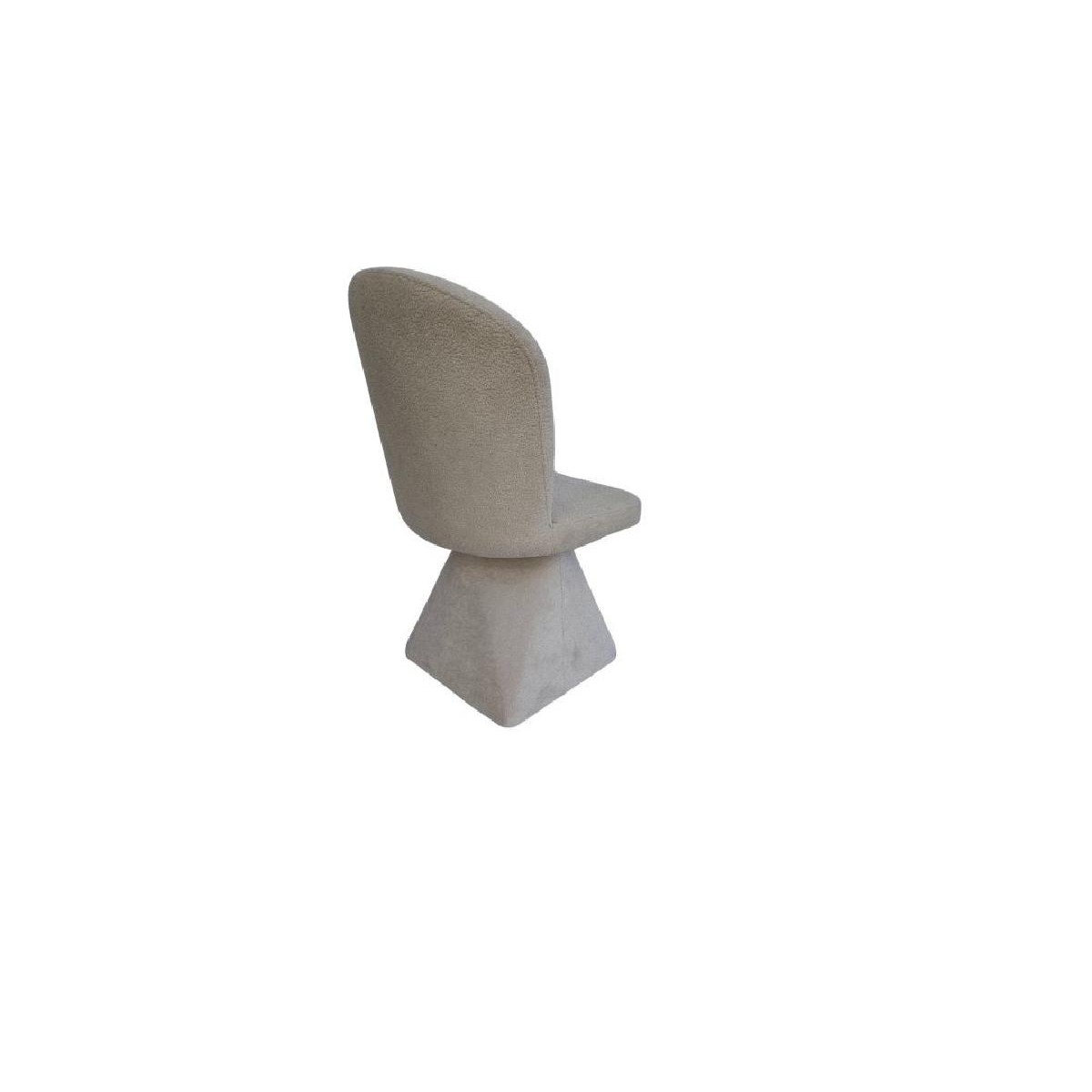 Καρέκλα τραπεζαρίας BARKA ROTATION Μπεζ Coco 03 50x60x93