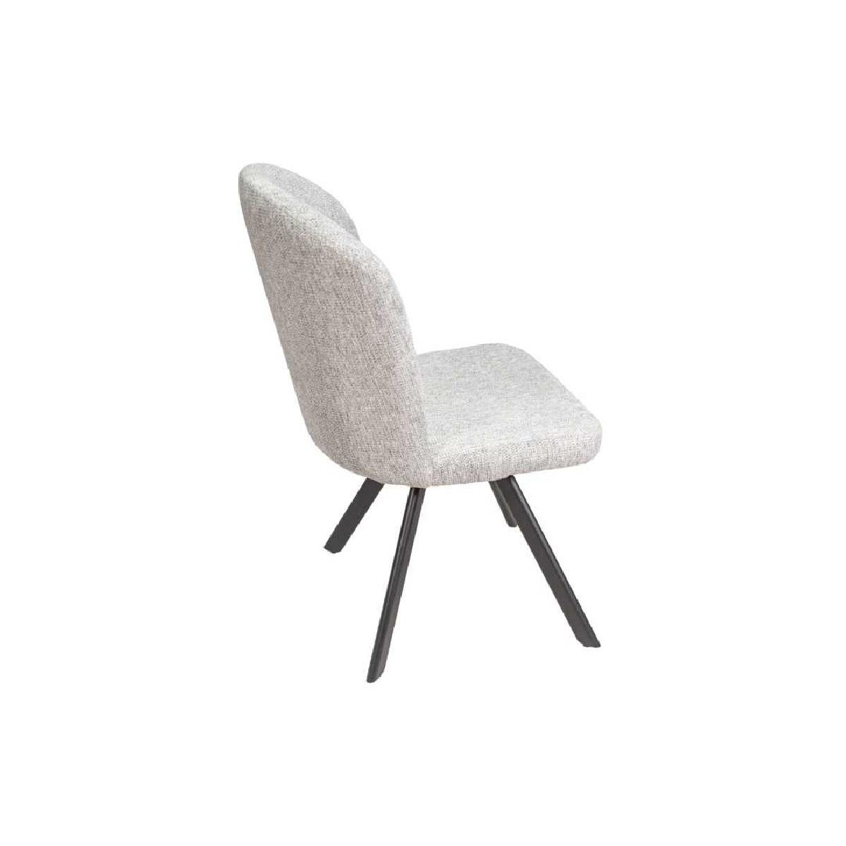 Καρέκλα τραπεζαρίας BARKA Γκρι Glow 15 50x60x93