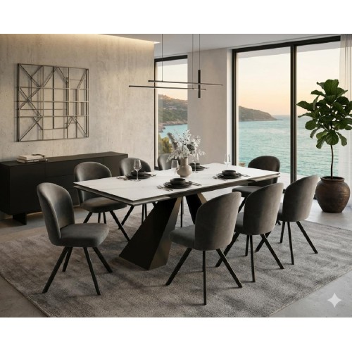 Καρέκλα τραπεζαρίας BARKA Riviera 91 50x60x93