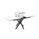 Επεκτεινόμενο τραπέζι δείπνου FILIS Mola 145+40x90x76