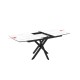 Επεκτεινόμενο τραπέζι δείπνου FILIS Lagina High Gloss 145+40x90x76