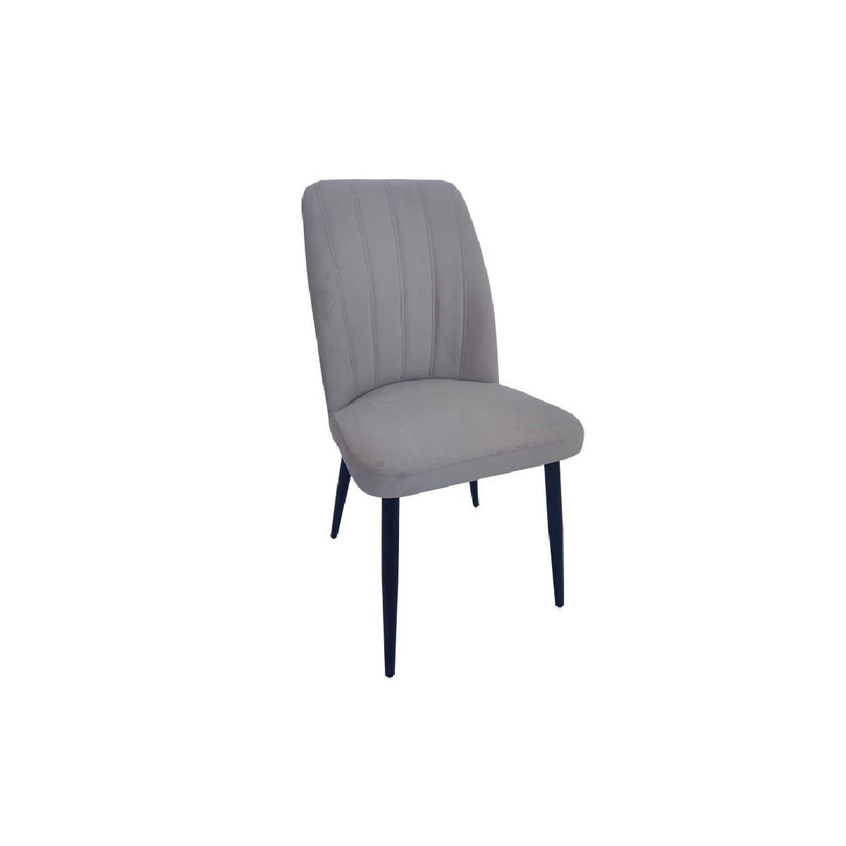 Καρέκλα τραπεζαρίας Varel Μπεζ Anka 04 48x58x90