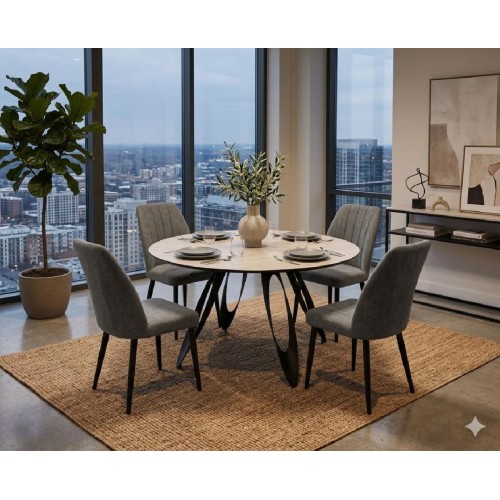 Καρέκλα τραπεζαρίας VAREL Riviera 91 48x58x90
