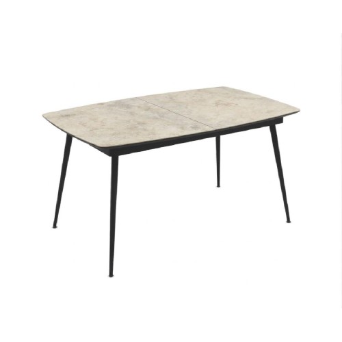 Επεκτεινόμενο τραπέζι δείπνου YENSE Traverten 125+40x90x75