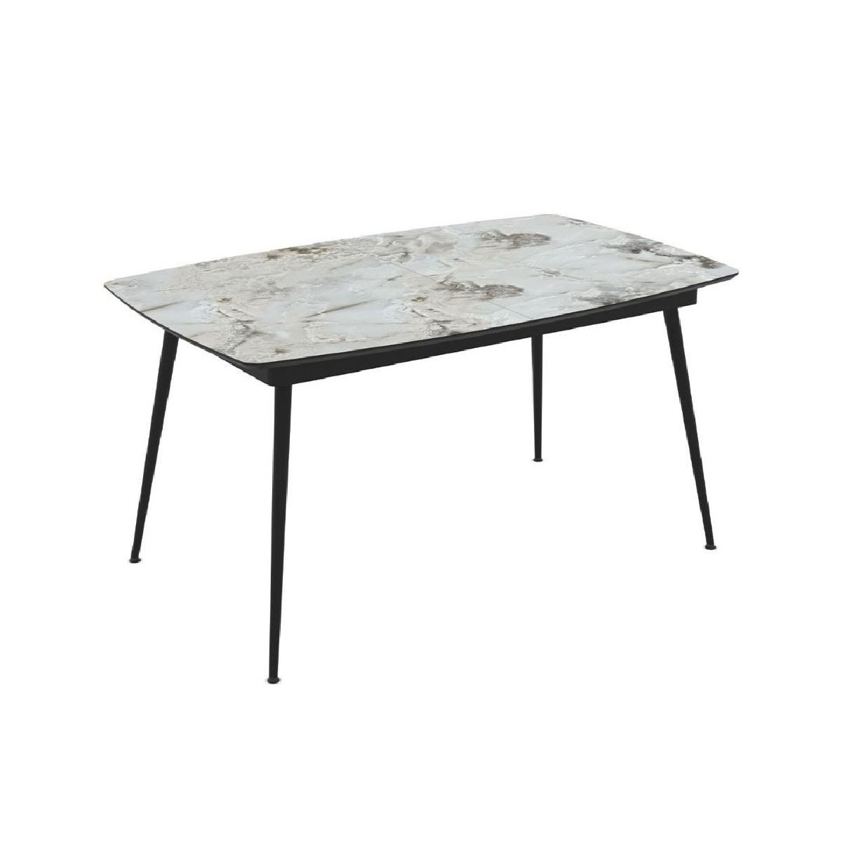 Επεκτεινόμενο τραπέζι δείπνου YENSE Mola 125+40x90x75