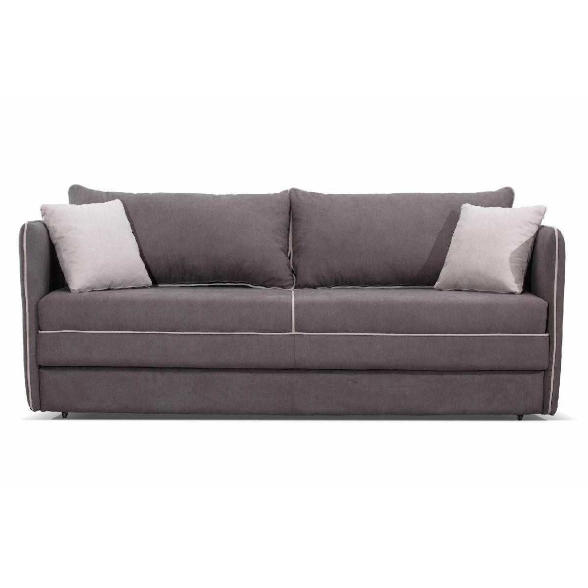 Τριθέσιος καναπές κρεβάτι με αποθήκευση VM- Dublin και επιλογή υφάσματος 205x85