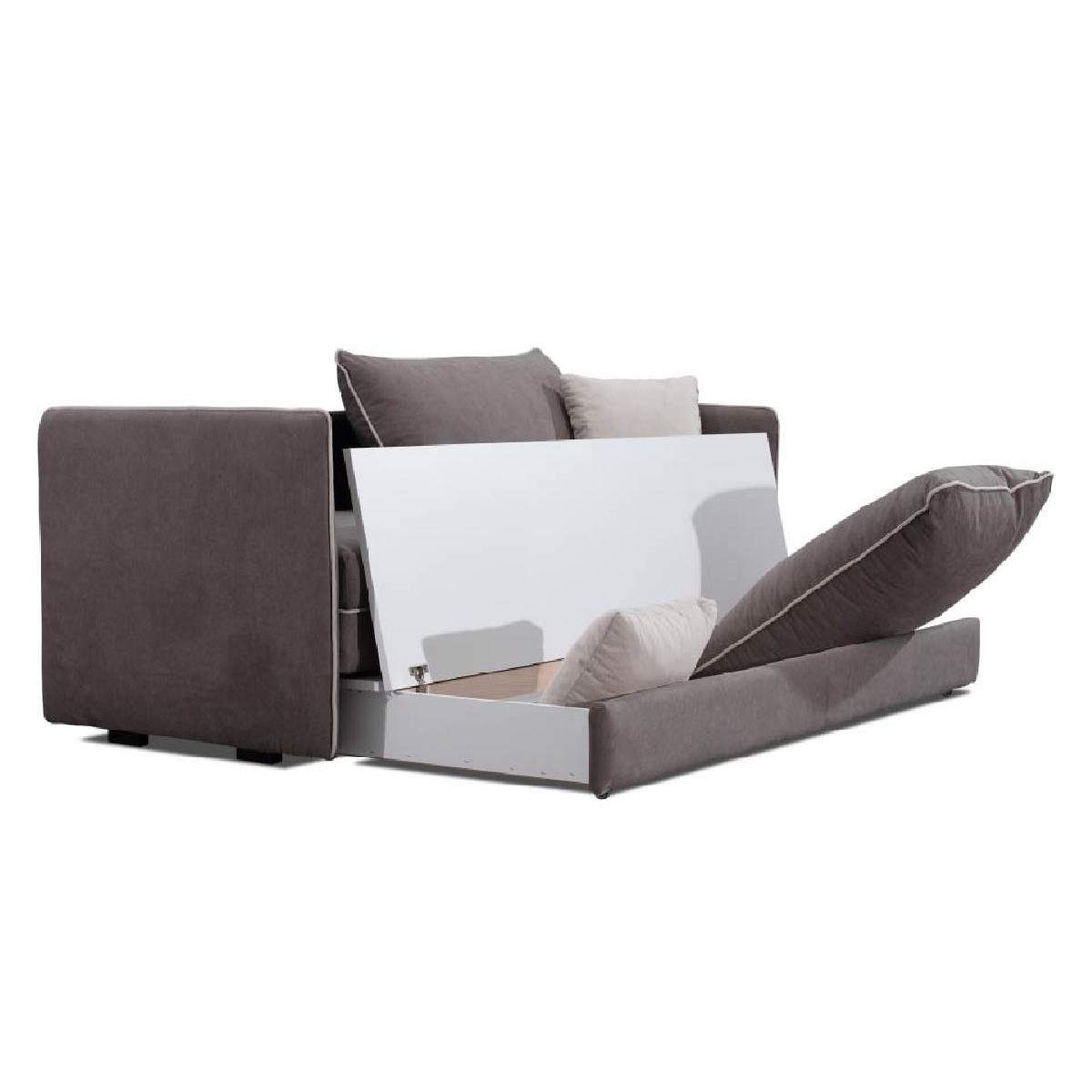 Τριθέσιος καναπές κρεβάτι με αποθήκευση VM- Dublin και επιλογή υφάσματος 205x85