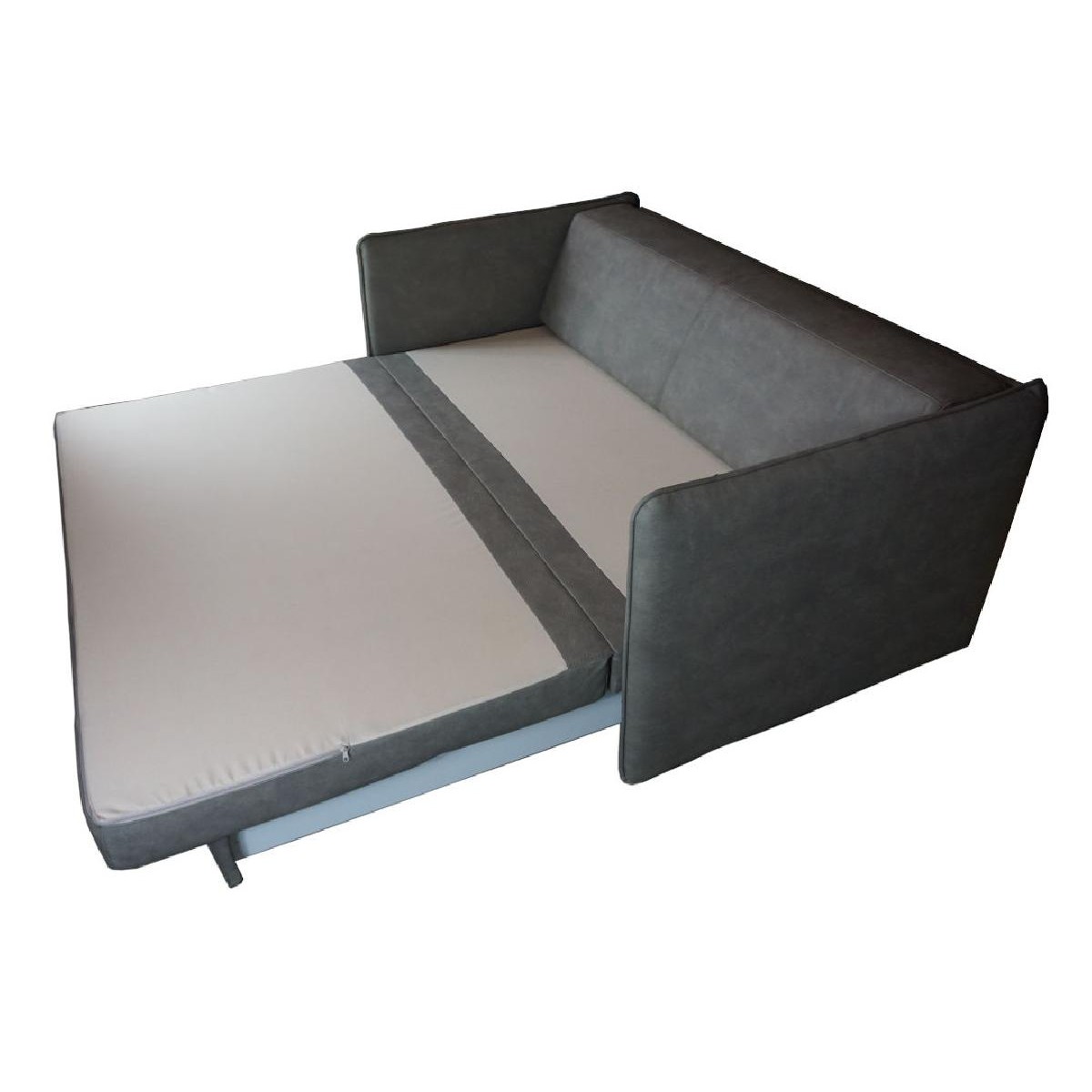 Τριθέσιος καναπές κρεβάτι με αποθήκευση VM- W3 γκρι 175x100