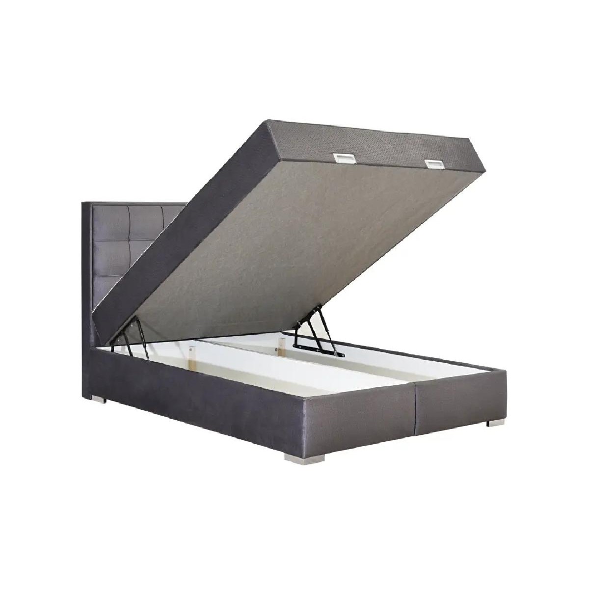 HUGO TIP 2 Κρεβάτι με αποθηκευτικό χώρο και ενσωματωμένο στρώμα 160*200 monolith 09/ Άμμου