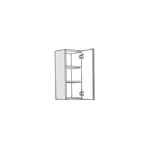 Επιτοίχιο ντουλάπι κουζίνας RUSTIC V30 rustic λευκό 30x31x72