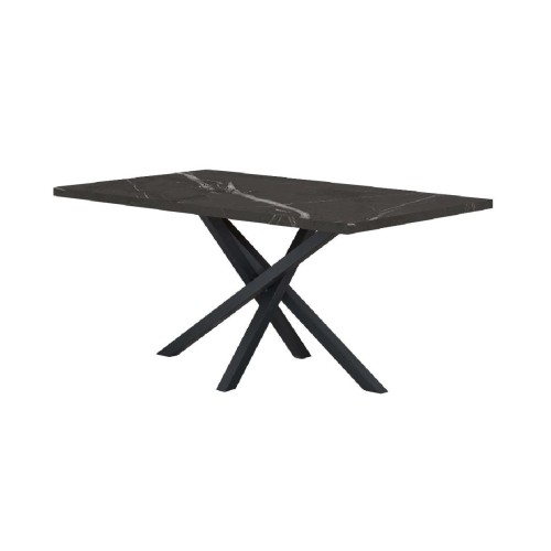 Τραπεζαρία Pablo 160*90 Μαύρο μάρμαρο